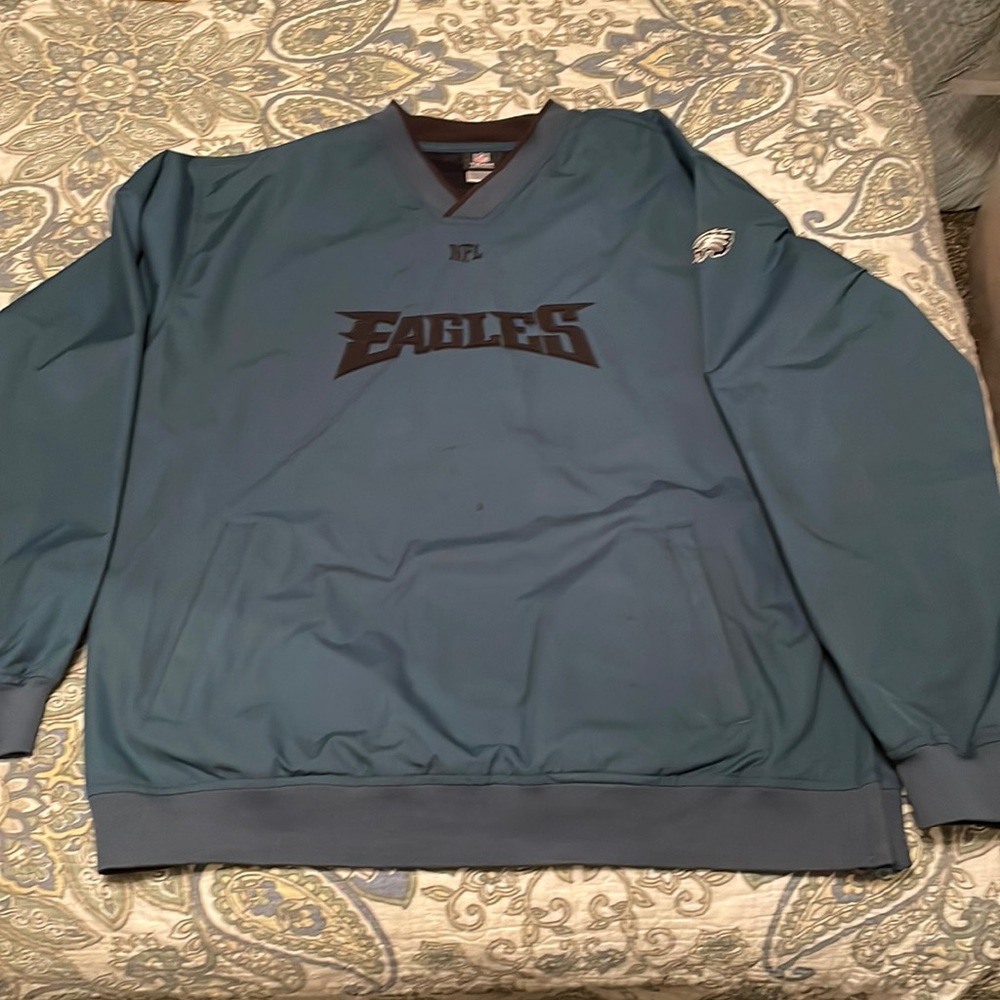 Philadelphia Eagles nfl windbreaker large